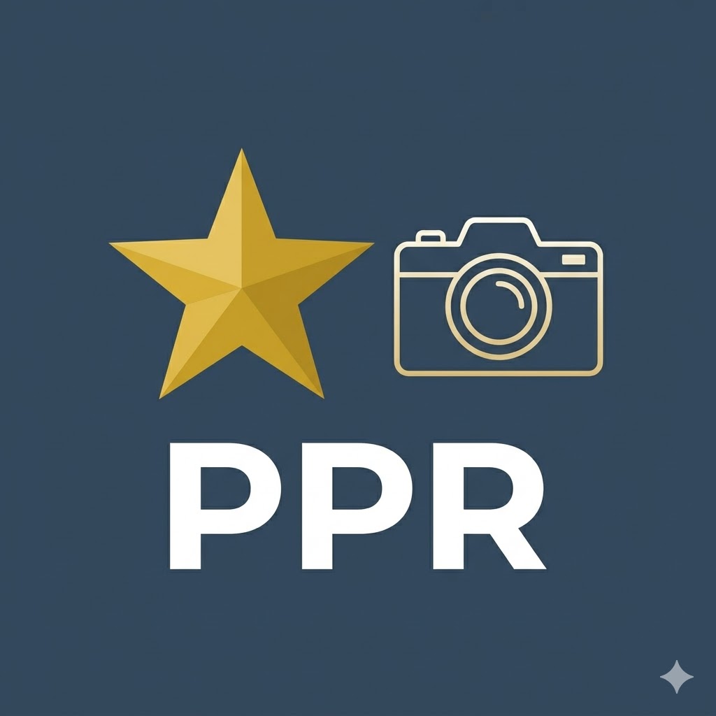 PPR monogram logo for The Pro Photographer Registry.